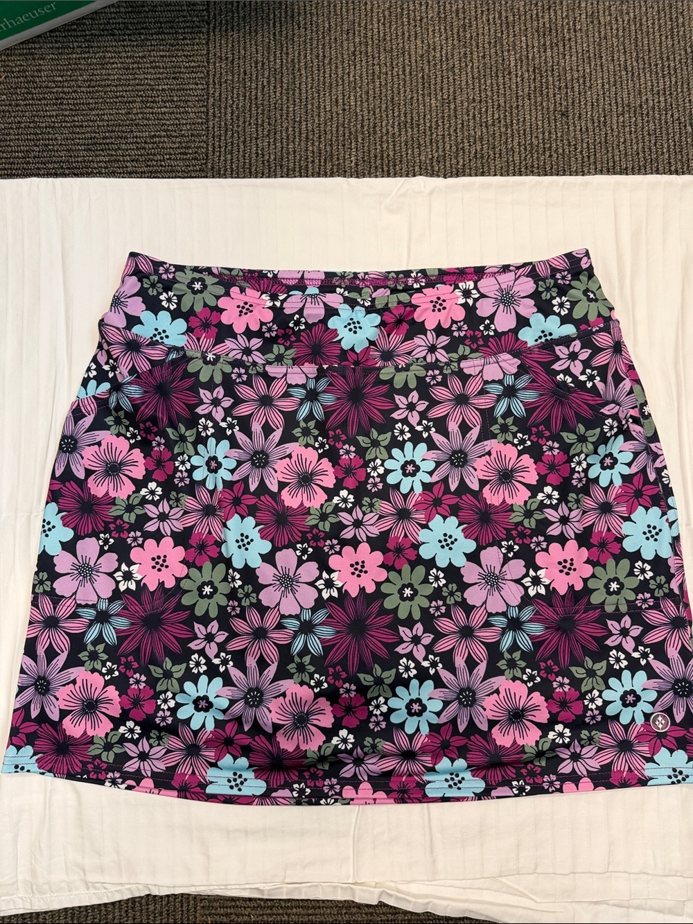Jofit Floral Skort in Pink, Blue & Green